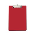 OfficeMate Plastic Clipboard, Red (83043)