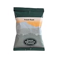 Green Mountain French Roast Ground Coffee, Dark Roast, 50/Carton (4441)