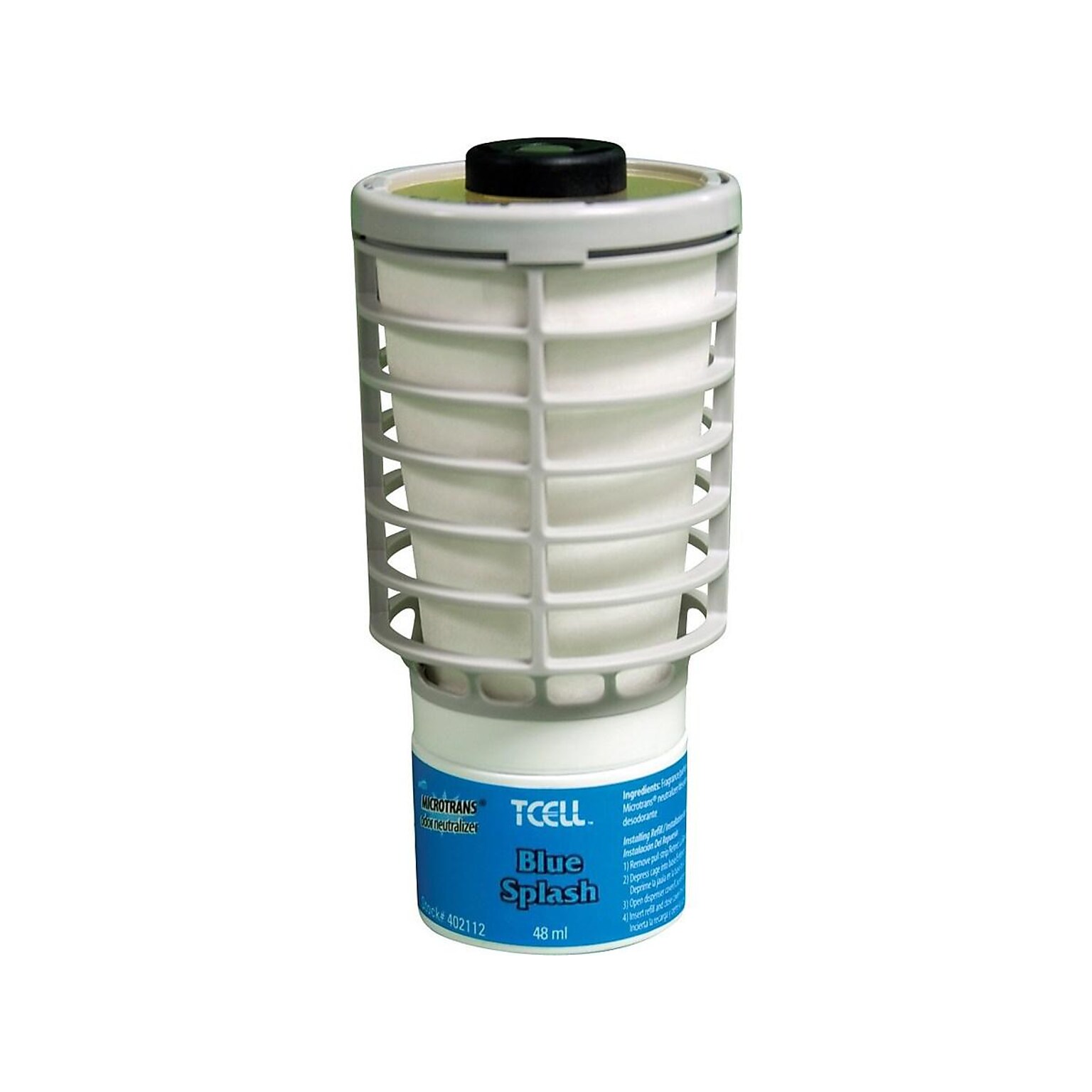 Rubbermaid TCell Passive Air Systems & Accessories, Blue Splash, 6/Carton (FG402112)