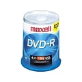 Maxell 638014 16x DVD-R, 100/Pack