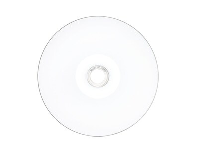 Verbatim 95252 52x CD-R, White lnkjet Printable, Hub Printable, 100/Pack