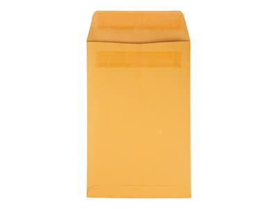 Quality Park Redi-Seal Catalog Envelopes, 6"L x 9"H, Brown, 100/Box (QUA43167)