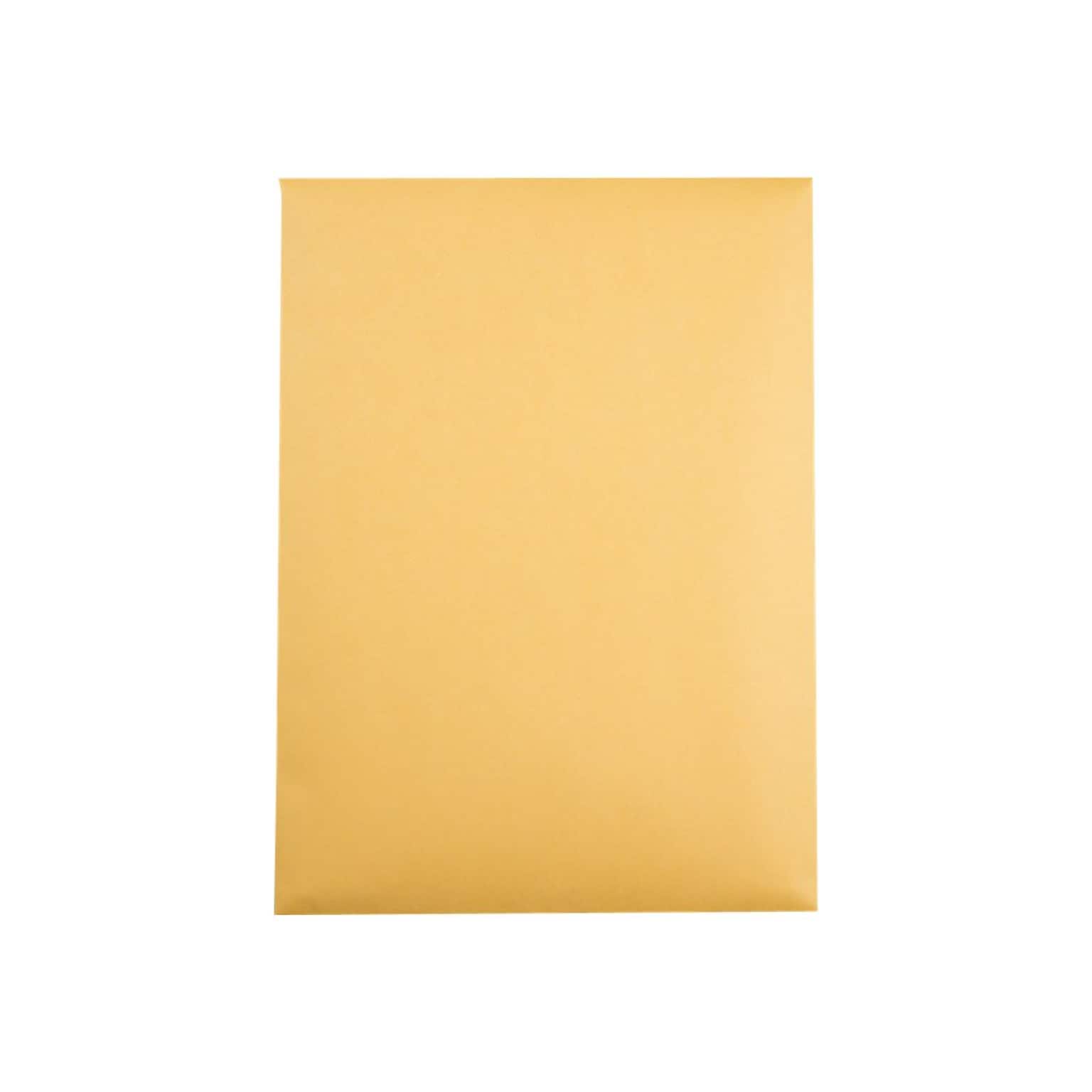 Quality Park ClearClasp Redi-Tac Catalog Envelopes, 6 x 9, Brown Kraft, 100/Box (QUA43468)