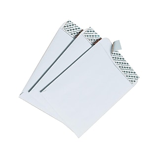 Quality Park Redi-Strip Catalog Envelopes, 6 x 9, White Wove, 100/Box (QUA44182)