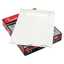 Quality Park Survivor Peel & Seal Catalog Envelopes, 12L x 15.5H, White, 100/Box (QUAR1790)