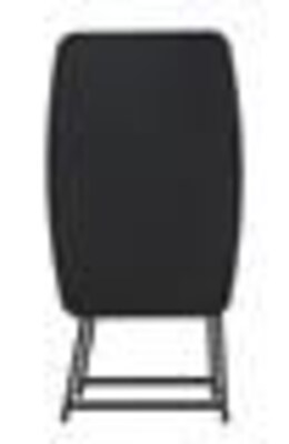 COSCO 18” x 26” Indoor Outdoor Adjustable Height Personal Folding Tailgate Table, Black, 2 pack (37129BLK2E)