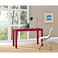 Altra Large Parsons Desk with 2 Drawers, Red (9889196COM)