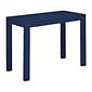 Ameriwood Home Parsons 39"W Computer Desk with Drawer, Blue (9859496COM)