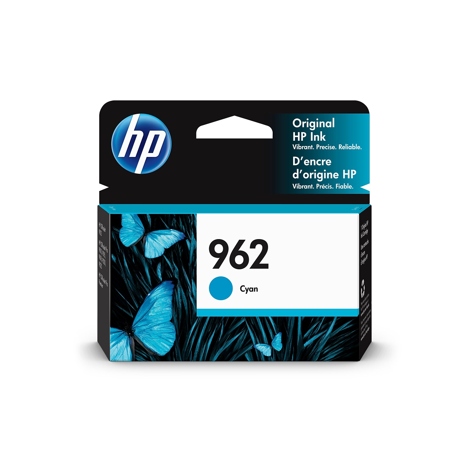 HP 962 Cyan Standard Yield Ink Cartridge  (3HZ96AN#140)