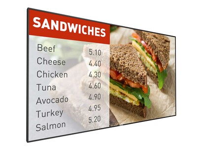 Philips P-Line 55 Wall Mountable Display For Digital Signage (55BDL5057P)