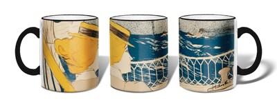 Retrospect Group Henri deToulouse-Lautrec, La Passagere du 54 (Salon des Cent), c 1895-1896 Ceramic 11 Ounce Mug (MUG179)