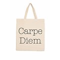 Retrospect Group Natural Canvas Carpe Diem - RETROSPECT Tote Bag 16.5 x 14.57 x 4.33 (RETV072)