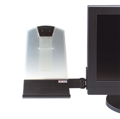 3M™ Monitor Mount Document Copy Holder, Black (DH445)