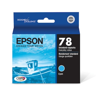 Epson T78 Cyan Standard Yield Ink Cartridge