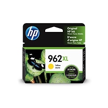 HP 962XL Yellow High Yield Ink Cartridge (3JA02AN#140), print up to 1600 pages