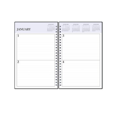 Blue Sky Passages 5.5" x 8.5" Planner, Charcoal (113565)