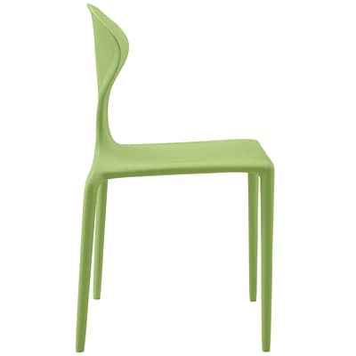 Draw Dining Side Chair in Green (848387082239)