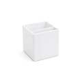 Poppin Plastic Pen Cup, White (100259)