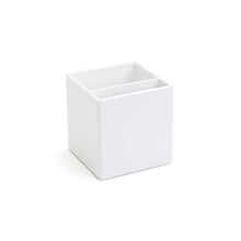 Poppin Plastic Pen Cup, White (100259)