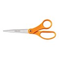Fiskars All-purpose 8 Stainless Steel Sewing/Craft Scissors, Sharp Tip, Orange (94667097J)