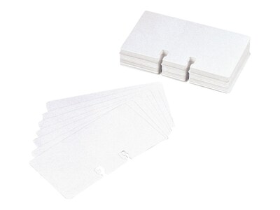 Rolodex Rotary Cards, White, 100/Pack (67558)