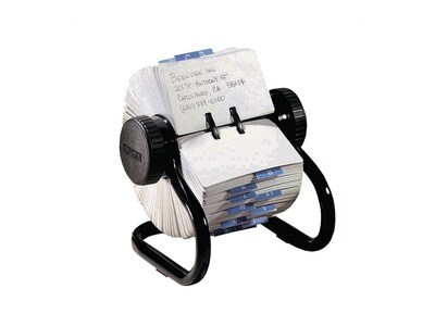 Rolodex Rotary Cards, White, 100/Pack (67558)