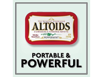 Altoids Peppermint Mints, 21.12 oz., 12/Pack (209-00483)