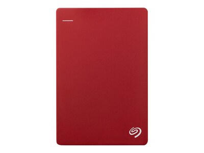 Seagate Backup Plus Slim 2TB USB 3.0 External Hard Drive, Red (STDR2000103)