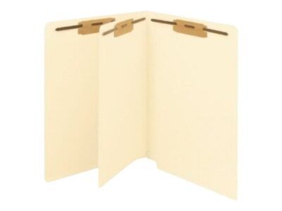 Medical Arts Press Paperboard Classification Folders, Letter Size, Manila, 250/Box (50661B)