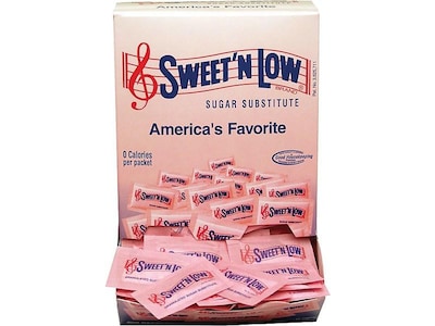 Sweet N Low Artificial Sweeteners, 1600/Carton (50150CT)