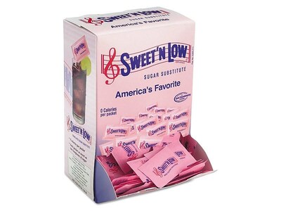 Sweet N Low Artificial Sweeteners, 1600/Carton (50150CT)