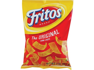 Fritos Original Corn Chips, 2 oz., 64 Bags/Pack (FRI44355)