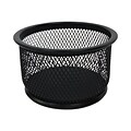 Buddy Products Wire Mesh Accessories Holder, Black (ZD022-4)