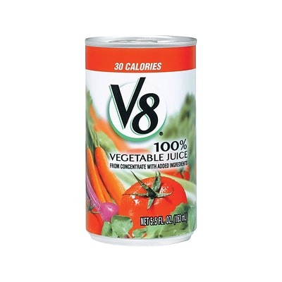 V8 Original Vegetable Juice, 5.5 oz., 48/Carton (CAM0882)