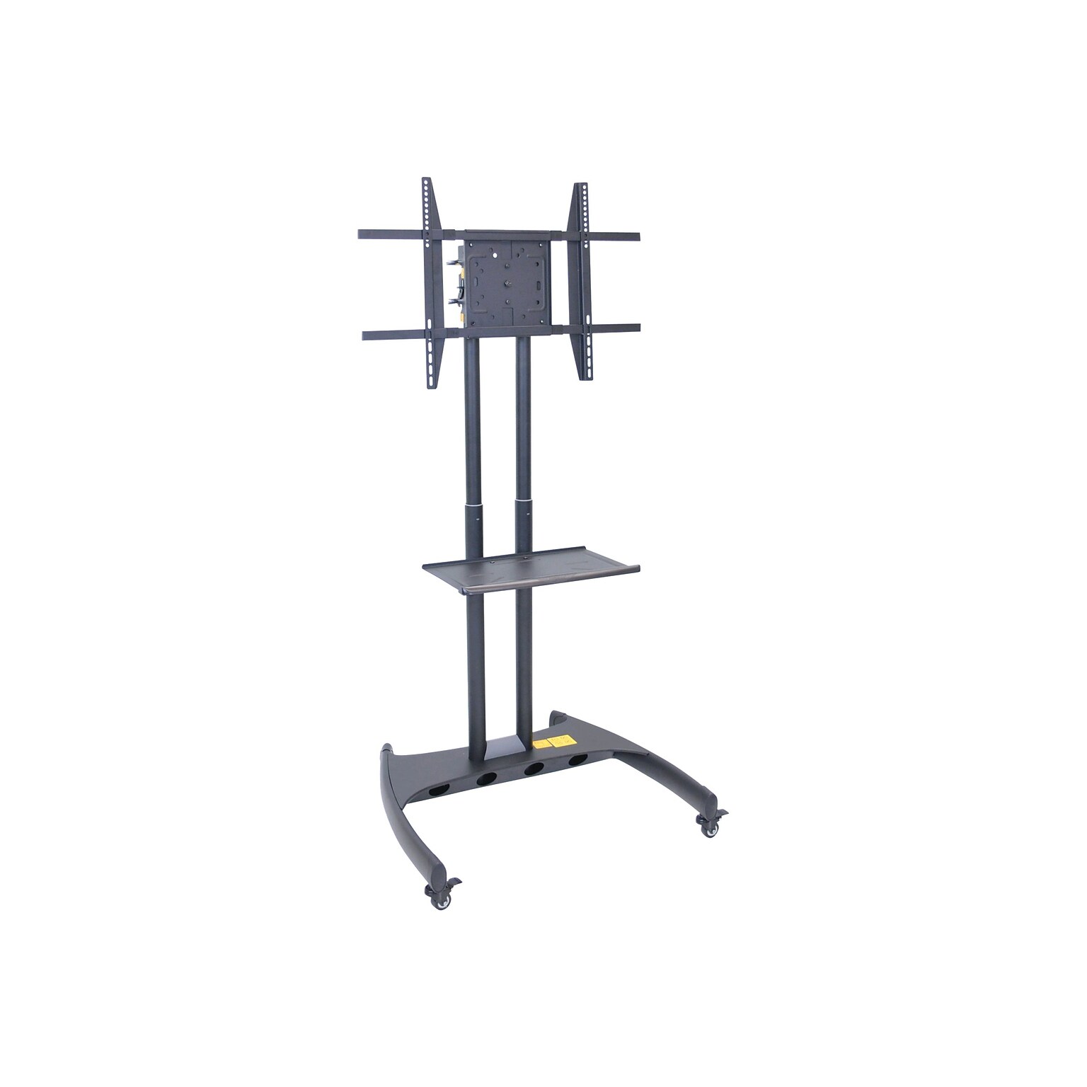 Luxor FP Series Steel Pedestal TV Stand, Screens up to 60, Black (FP3500)