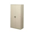 HON Brigade 72 Steel Storage Cabinet with 5 Shelves, Putty (HONSC1872L)