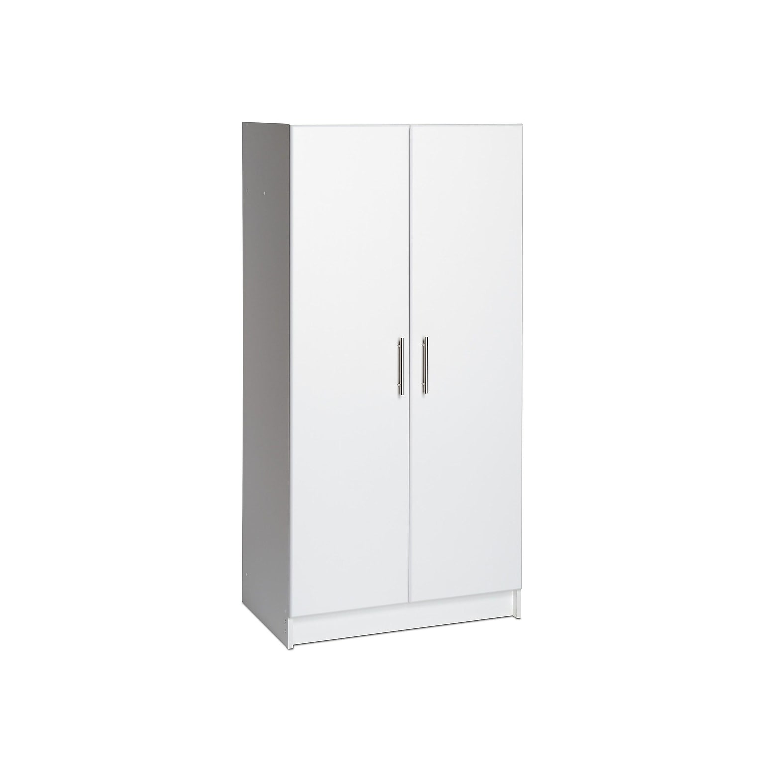 Prepac Elite 65 Composite Storage Cabinet with 3 Shelves, White (WES-3264)