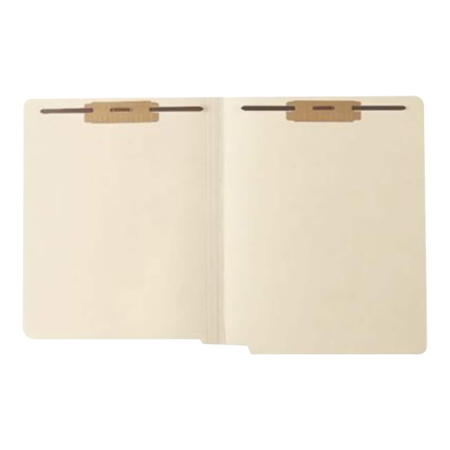 Medical Arts Press End Tab File Folders, Letter Size, Manila, 250/Carton (31464B)