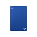 Seagate Backup Plus Slim 2TB USB 3.0 External Hard Drive, Blue (STDR2000102)