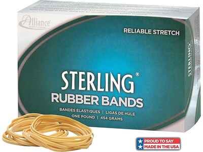 Alliance Sterling Multi-Purpose Rubber Bands, #54, Box (24545)