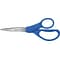 Westcott All Purpose Preferred 8 Stainless Steel Scissors, Pointed Tip, Blue (41218)