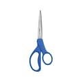 Westcott All Purpose Preferred 8 Stainless Steel Scissors, Pointed Tip, Blue (41218)