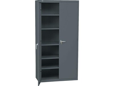 HON Brigade 72 Steel Storage Cabinet with 5 Shelves, Charcoal (HONSC1872S)