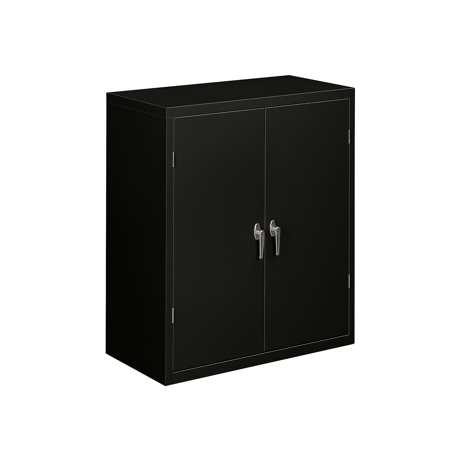 HON Brigade 42 Steel Storage Cabinet with 3 Shelves, Black (HONSC1842P)