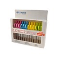 Westcott Value 5 Stainless Steel Kids Scissors, Pointed Tip, Assorted Colors, 12/Pack (04253)