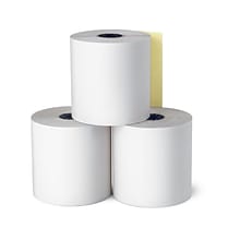 Carbonless Paper Rolls, 2-Ply, 3W x 85, 10/Pack (18223-CC)