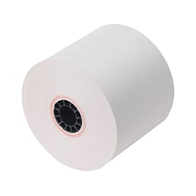 Staples® 30% Recycled Bond Paper Rolls, 1-Ply, 2 1/4 x 125, 100/Carton (531152-C)
