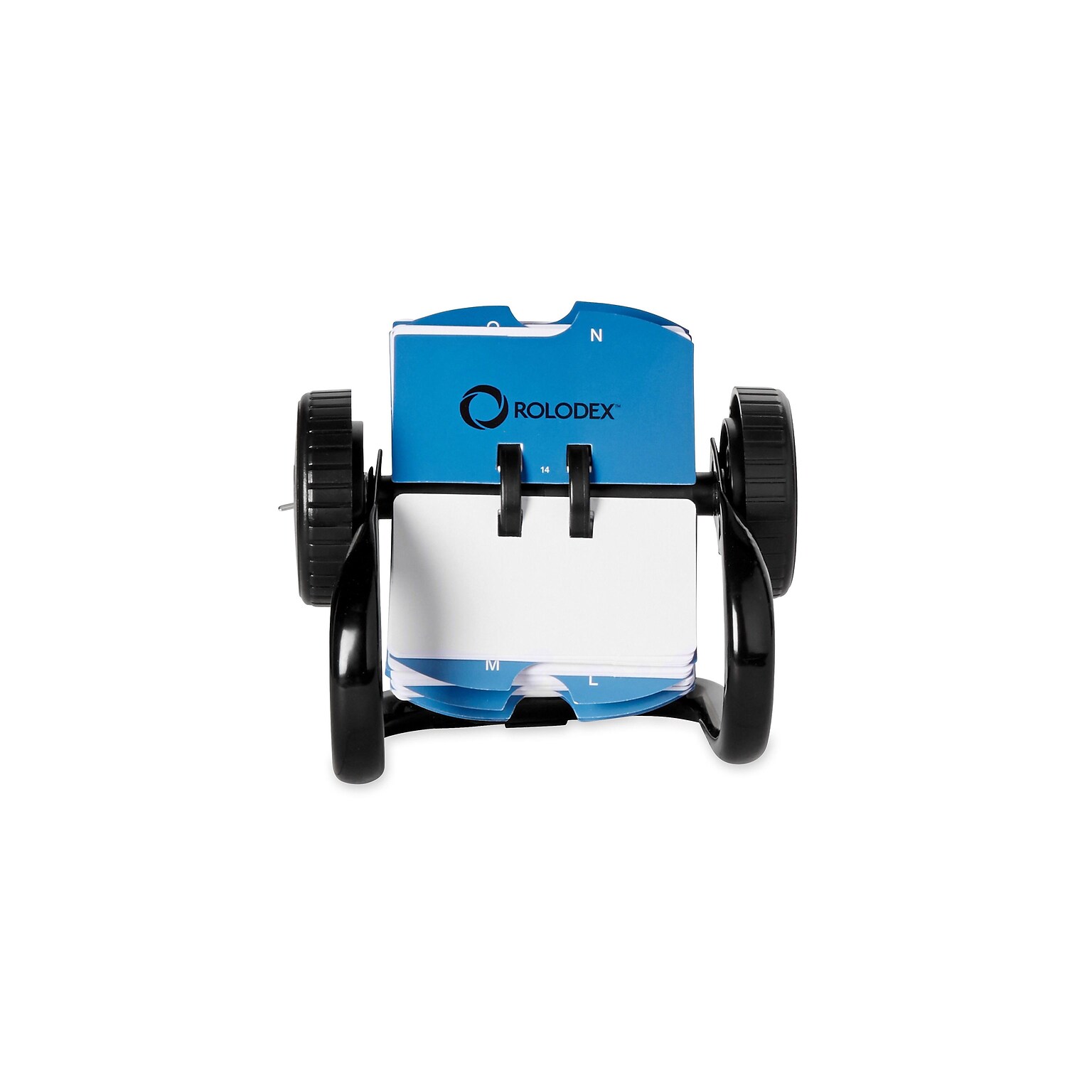 Rolodex Mini Rotary File, 250 Card Capacity, Black (66700)