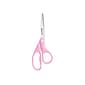 Westcott® All Purpose Pink Ribbon 8 Stainless Steel Scissors, Pointed Tip, Pink (15387)