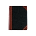 Boorum & Pease 38 Series Record Book, 7.63 x 9.63, Black/Red, 150 Sheets/Book (38-300-R)